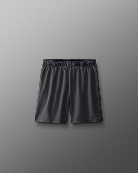 Short en maille RUDIS 8" 2.0 pour jeunes - Carbone