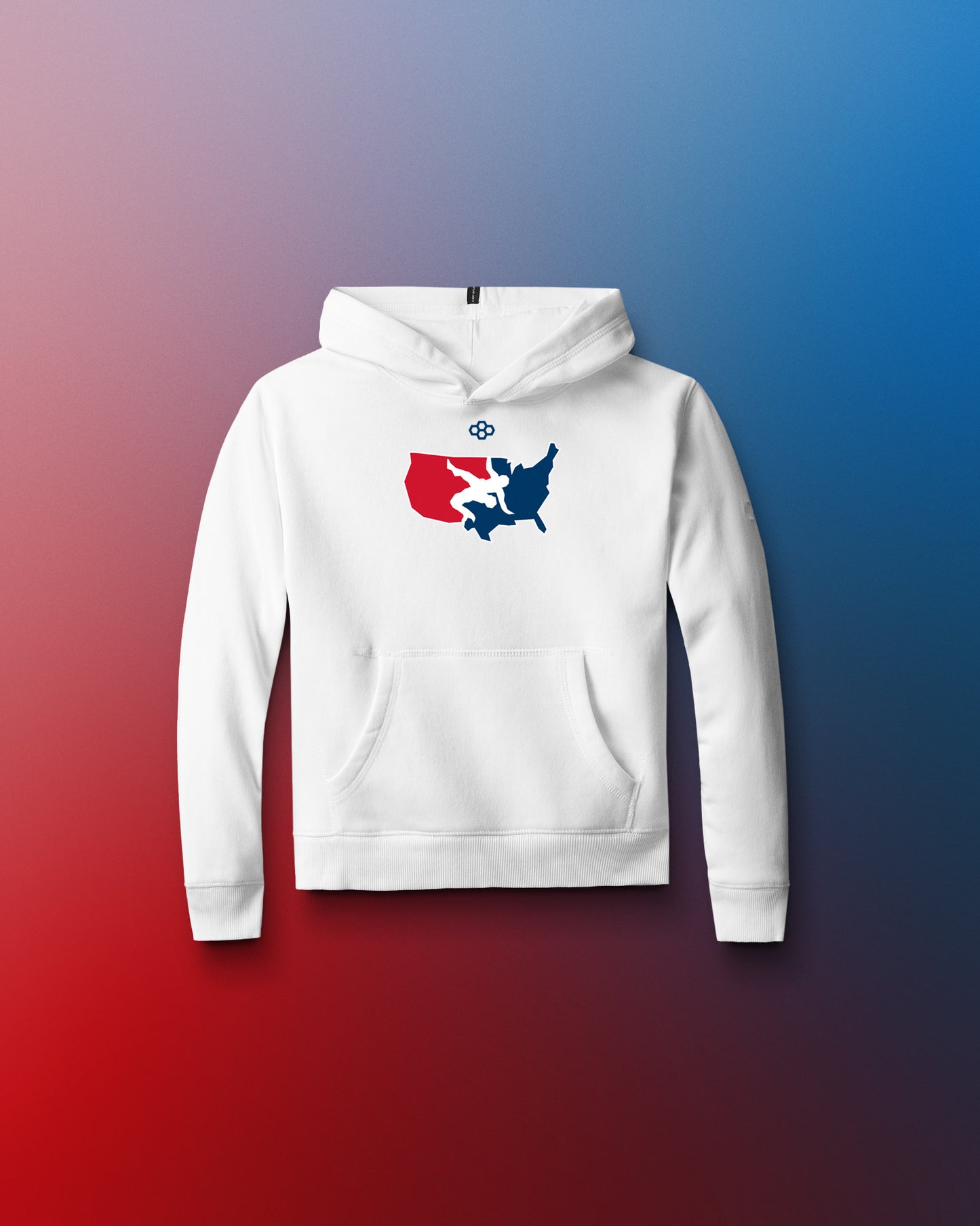 USAW Logo Comfort Fleece Youth Hoodie