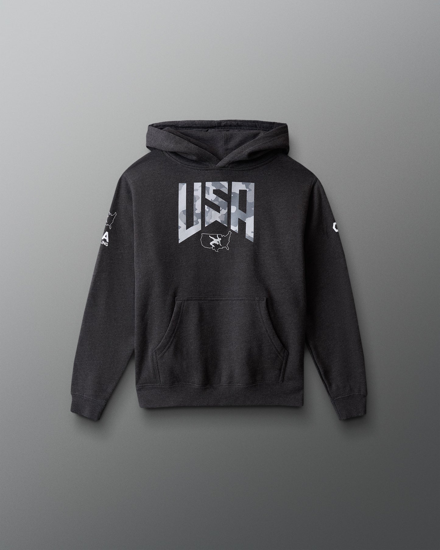 USA Wrestling Camo Youth Tradition Hoodie