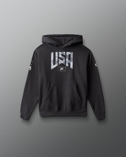 USA Wrestling Camo Youth Tradition Hoodie