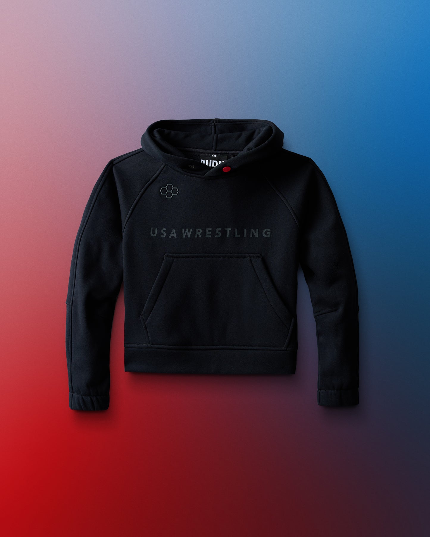 USA Wrestling Boxy Tech Fleece Girl's Hoodie