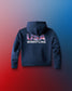 USA Wrestling Boxy Tech Fleece Girl's Hoodie