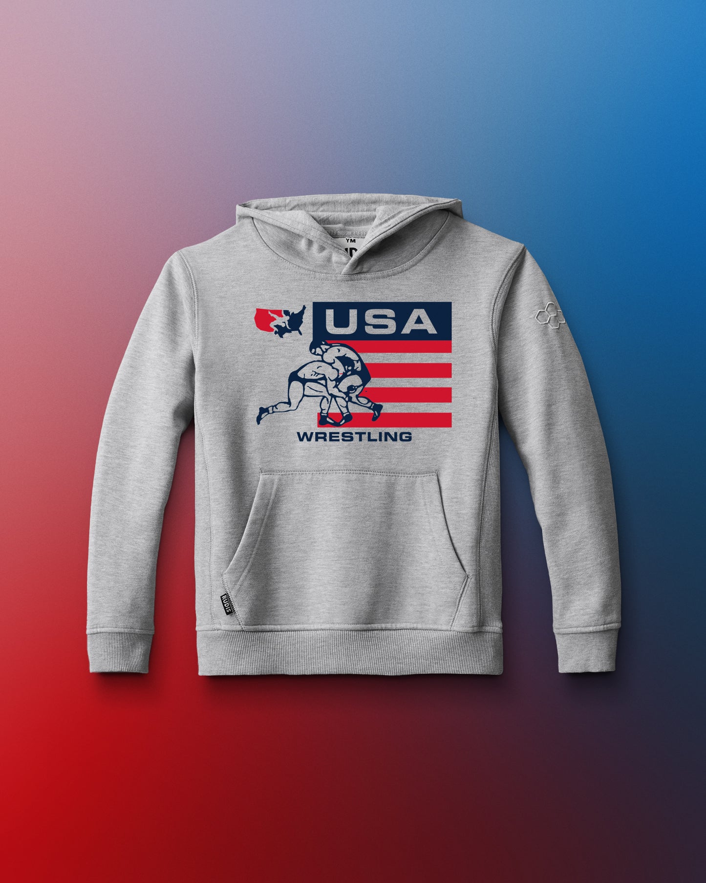 Classic USA Wrestling Titan Heavyweight Youth Hoodie