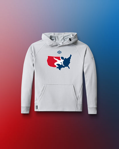 USAW Logo Elite Terry Youth Hoodie