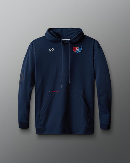 Sweat à capuche Luxe Terry pour jeunes de l'équipe de lutte américaine