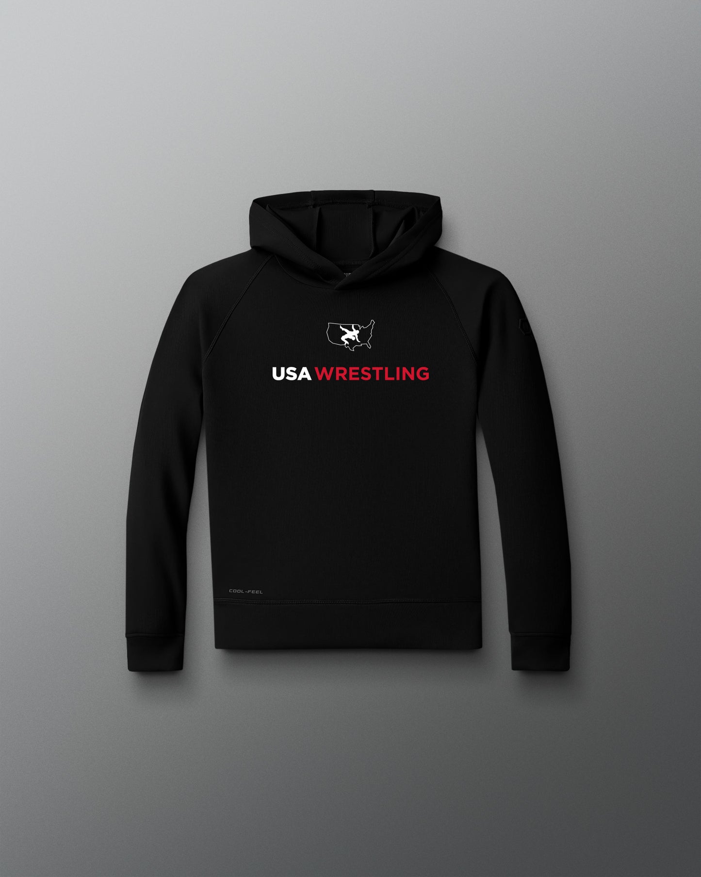 Sweat à capuche pour jeunes avec logo USA Wrestling