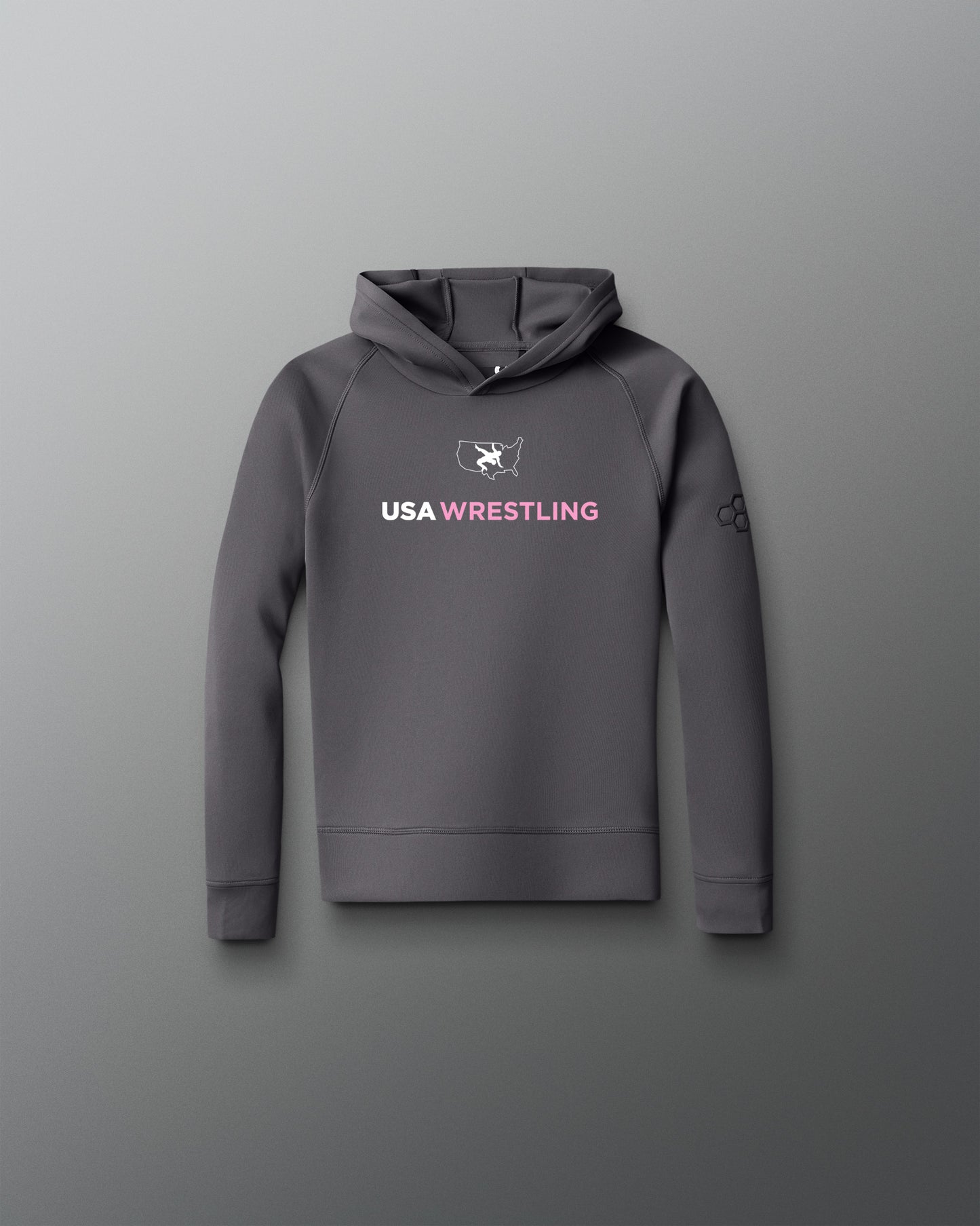 Sweat à capuche pour jeunes avec logo USA Wrestling