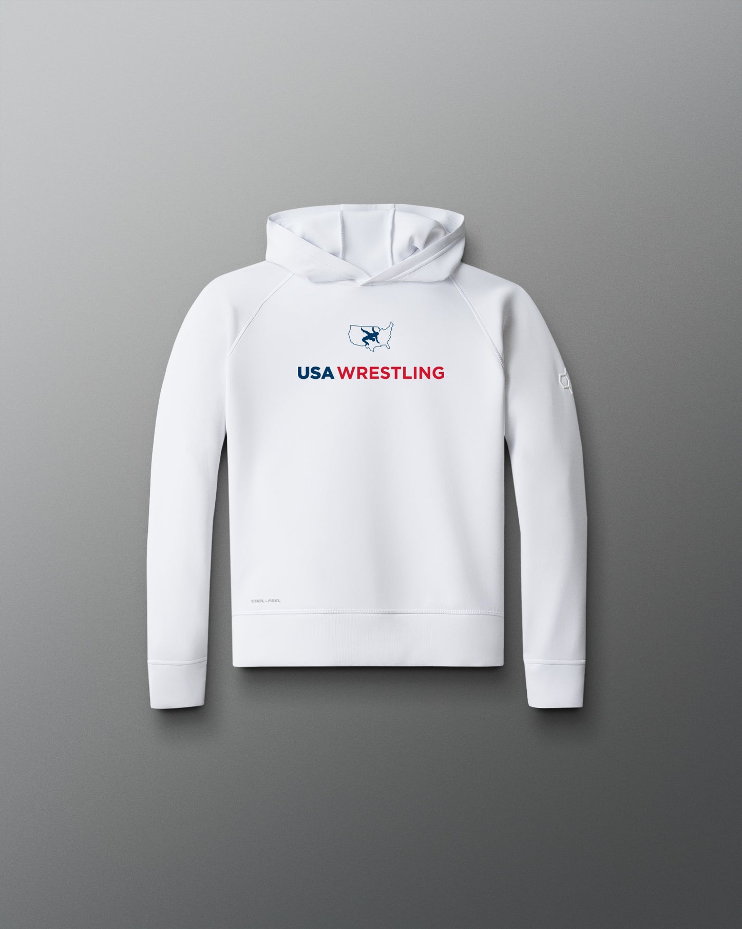 Sweat à capuche pour jeunes avec logo USA Wrestling