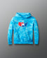 Sweat à capuche tie-dye pour jeune avec logo USA Wrestling