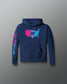 Sweat à capuche en polaire confortable pour jeunes USA Wrestling Gradient