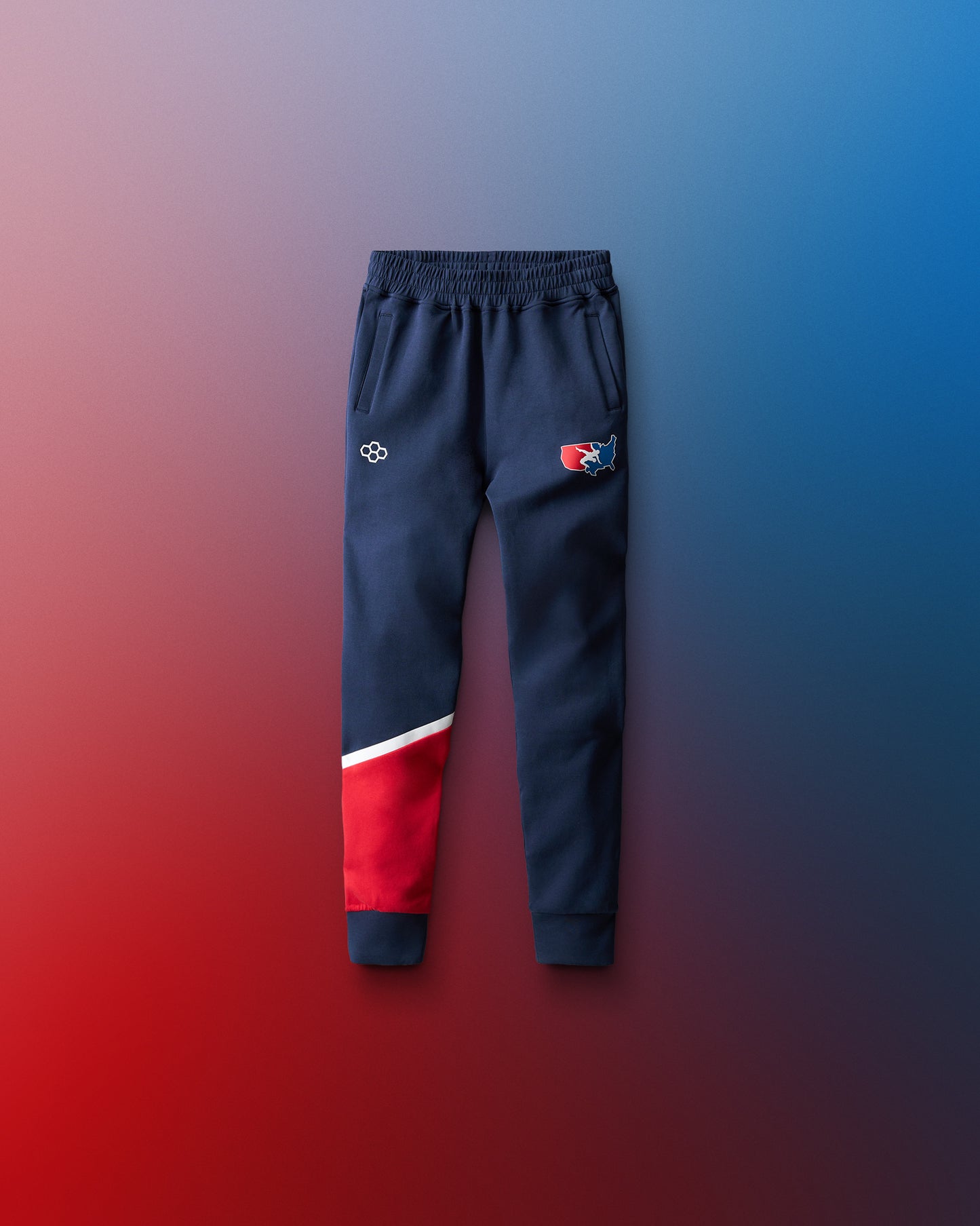 USA Wrestling Colorblock Youth Jogger