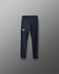 Navy leggings with a 'USA Wrestling' logo on a gray background