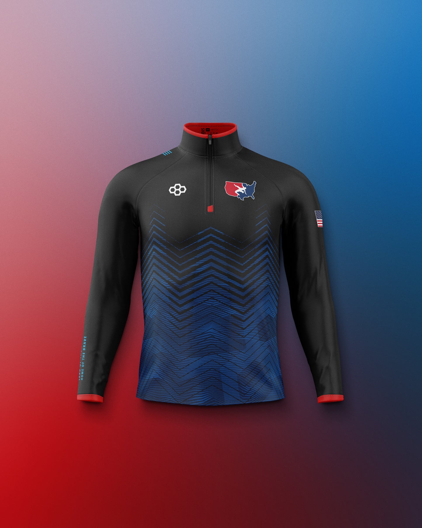 USAW Youth Sublimé 1/4 Zip