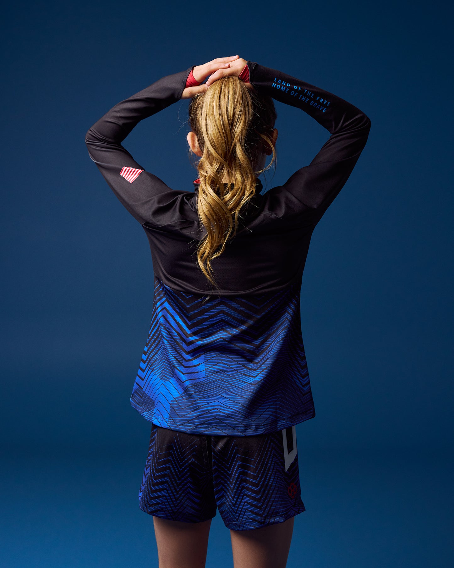 USAW Girl's Sublimated 1/4 Zip