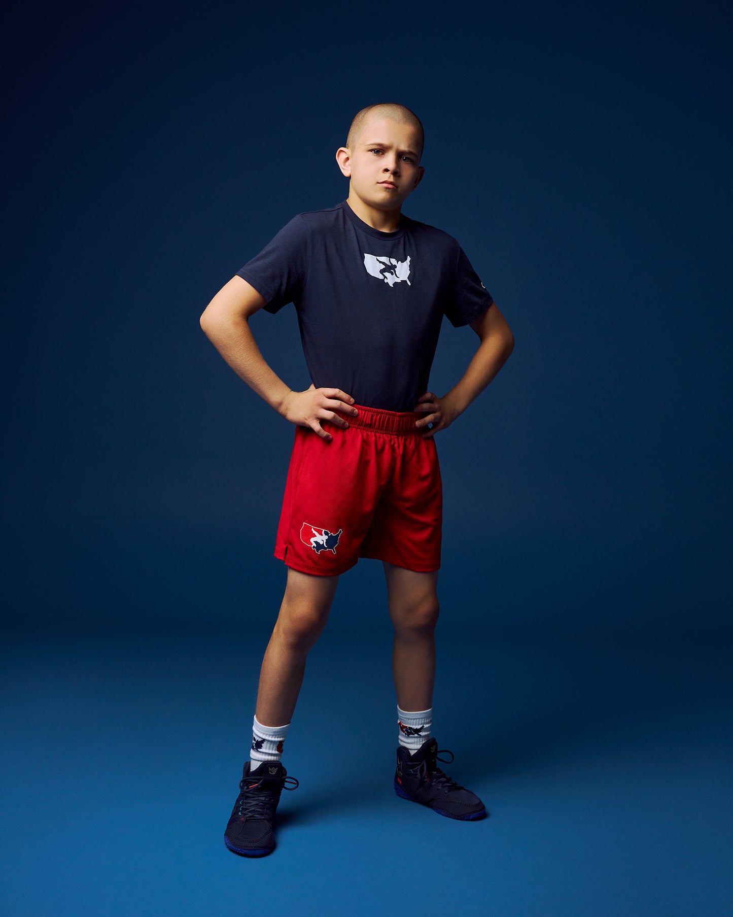 USAW Logo 6" 2.0 Youth Mesh Shorts