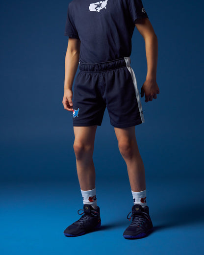 USA Wrestling Map Youth 5" Mesh Panel Shorts