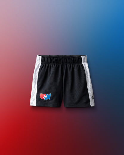 USA Wrestling 5" Premium Panel Youth Mesh Shorts