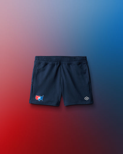 USA Wrestling Luxe Terry 5" Youth Shorts