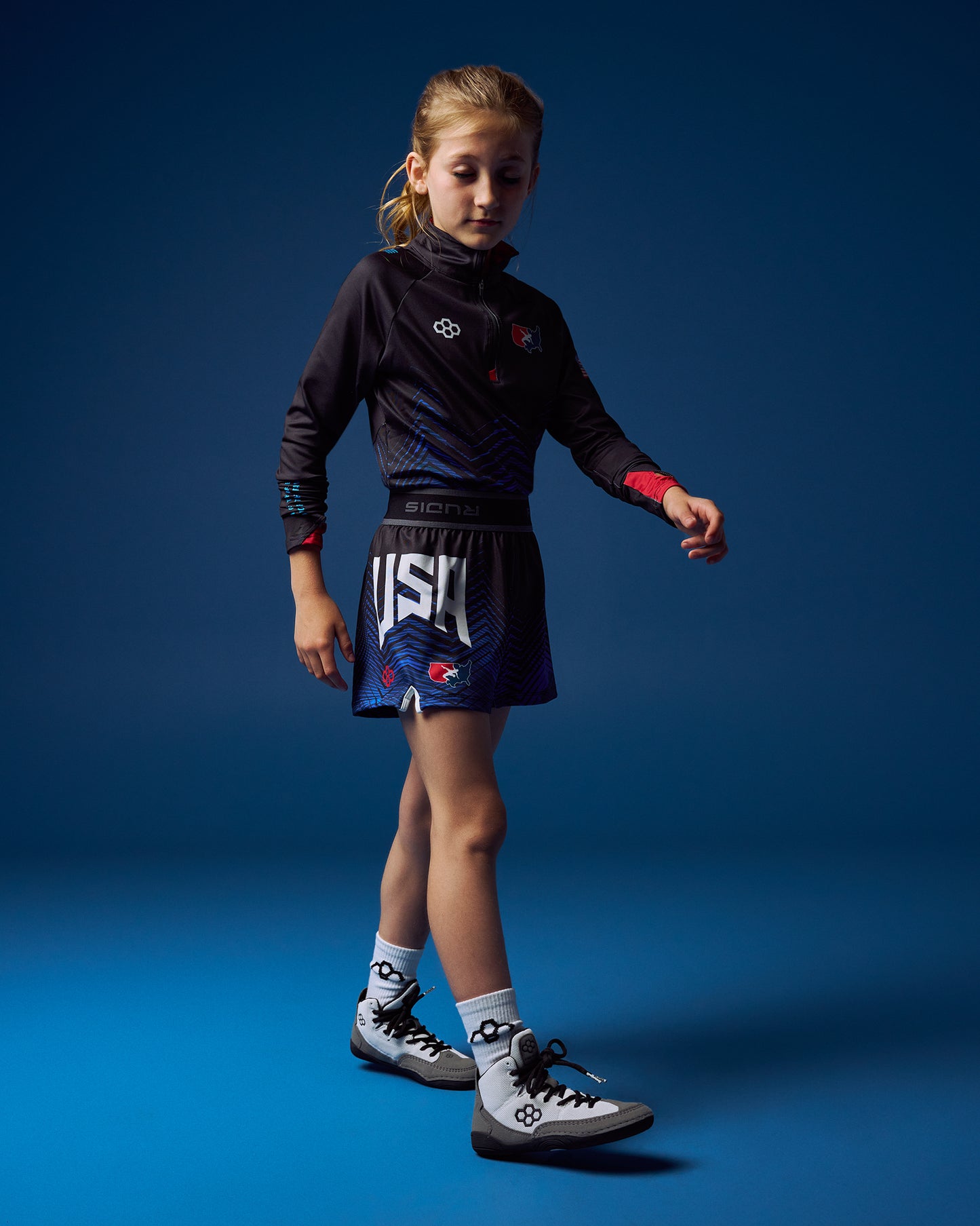 Short sublimé USAW Icon pour fille