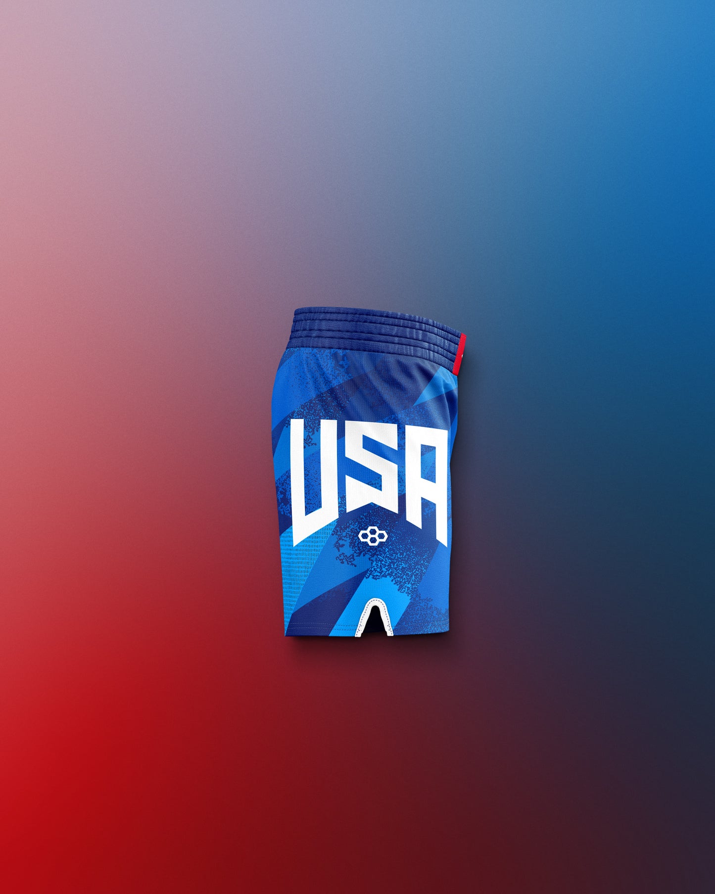 Short sublimé USAW Grit Icon pour jeunes