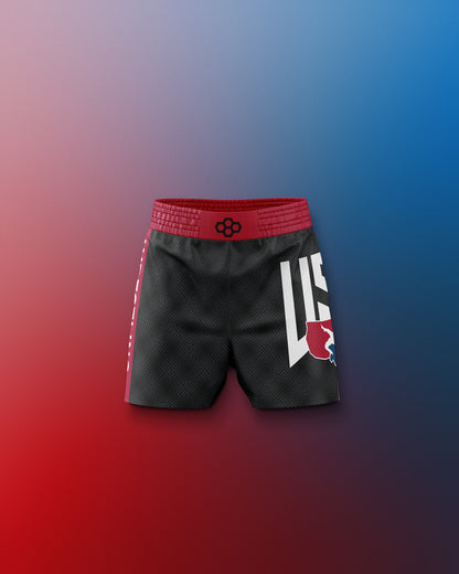 Short sublimé USA Dash Icon pour jeunes