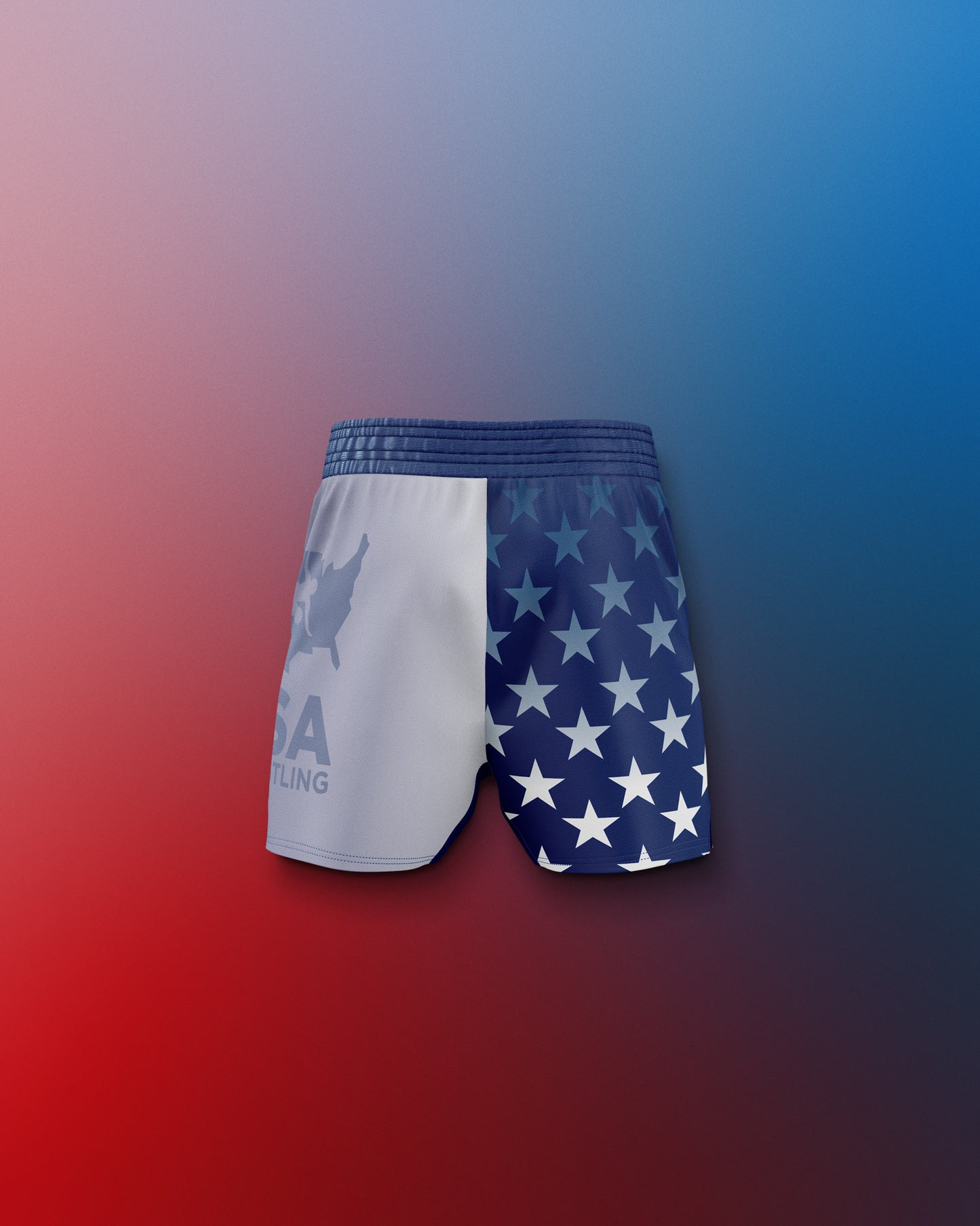 USA Wrestling Flag Youth Sublimated Shorts