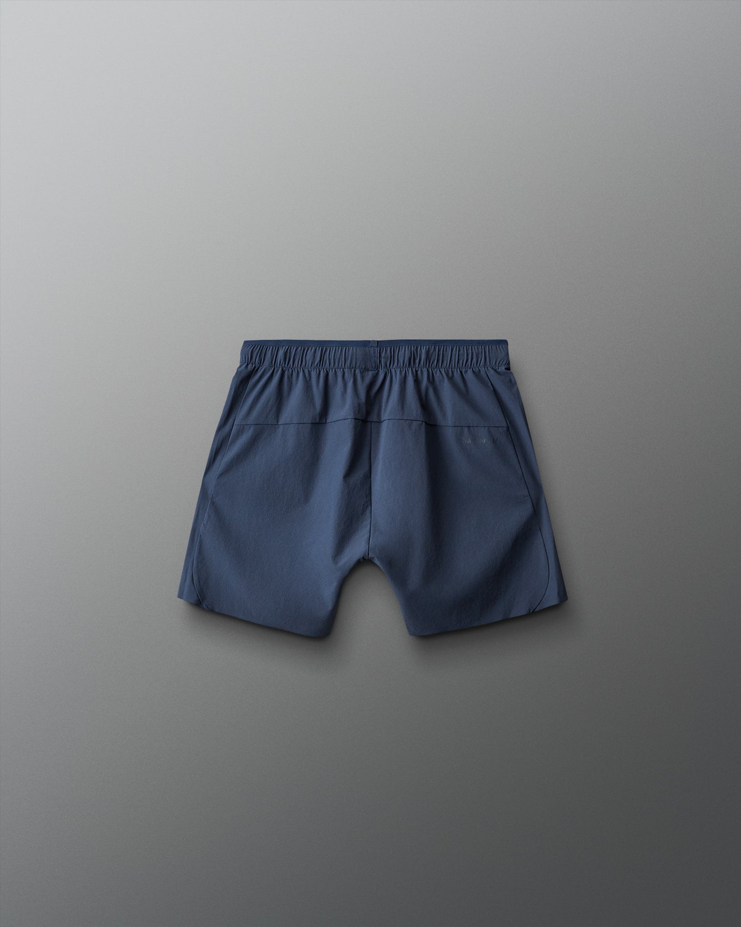Blue shorts on a gray background