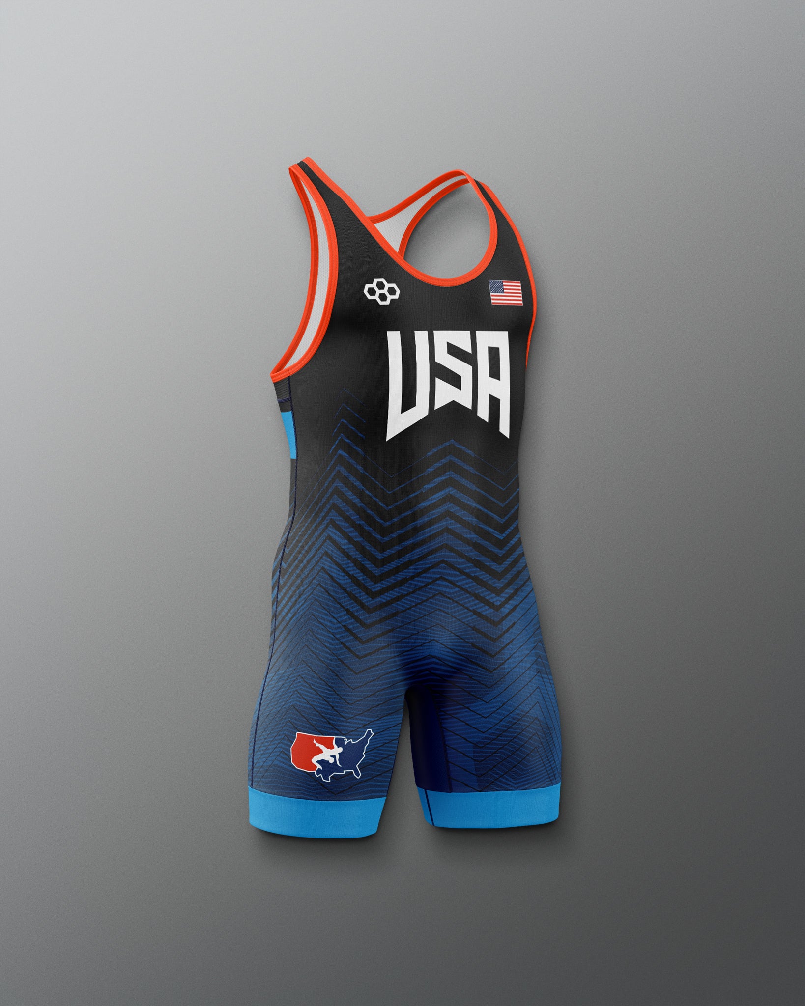 USA Wrestling Icon Kids Elite Freestyle Singlet | Unleash the