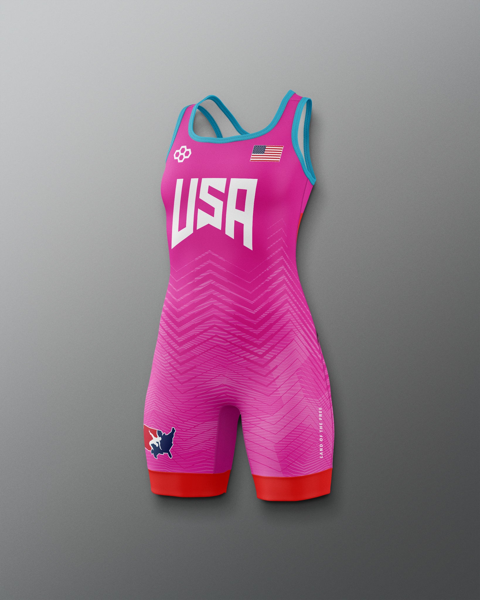USA Wrestling Girl's 2.0 Elite Singlet - Official Gear | RUDIS