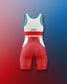 USAW Icon Girl's 2.0 Elite Singlet