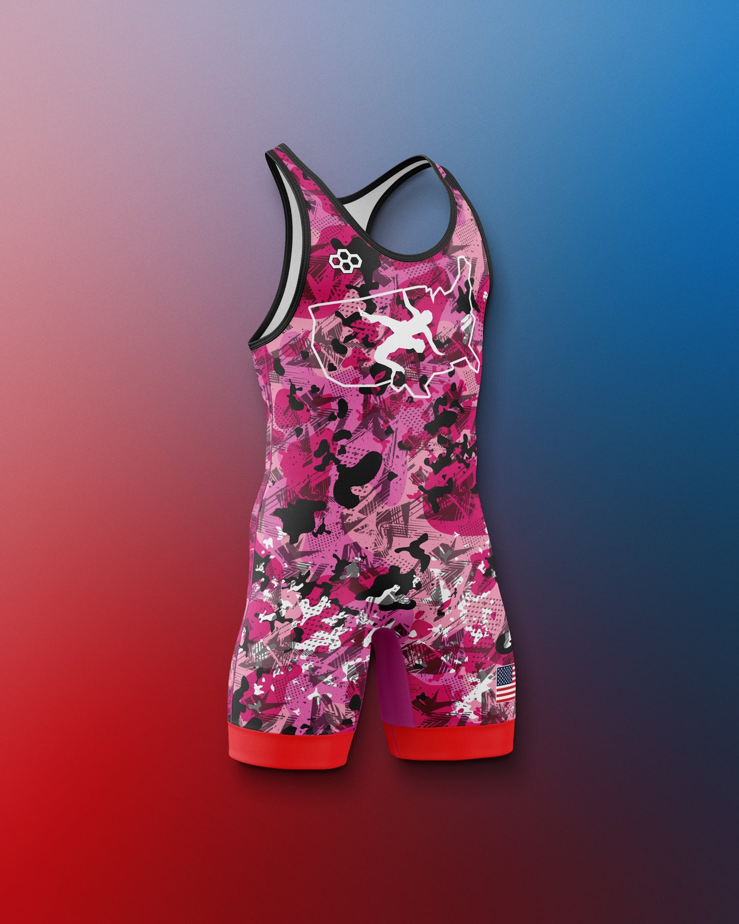 USAW Scatter Icon Boy's 2.0 Elite Singlet