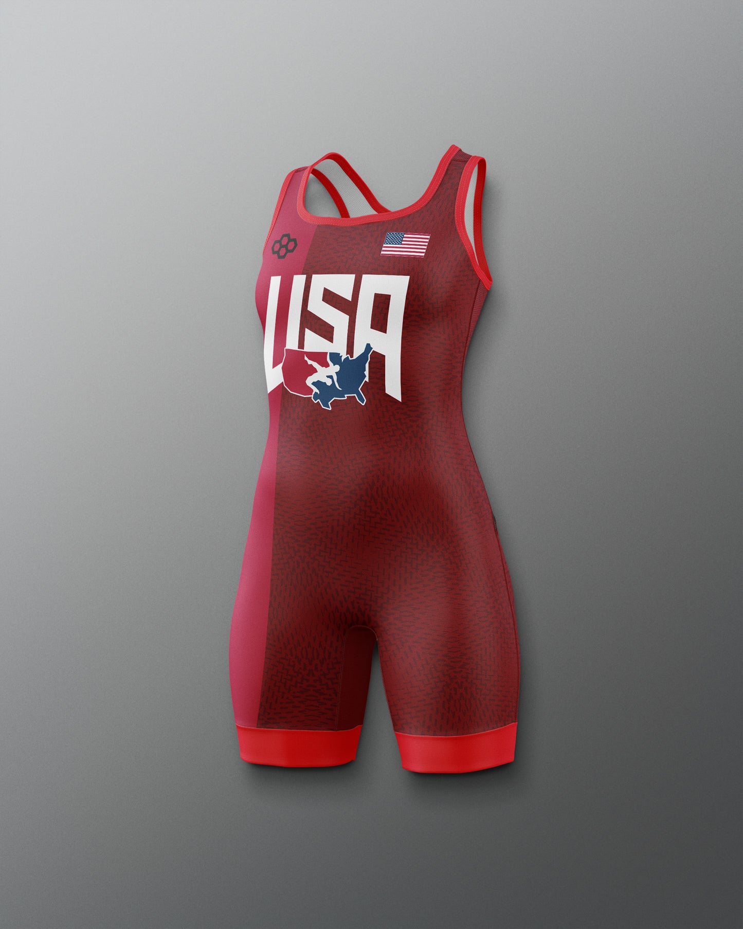 USA Dash Icon Girl's 2.0 Elite Singlet