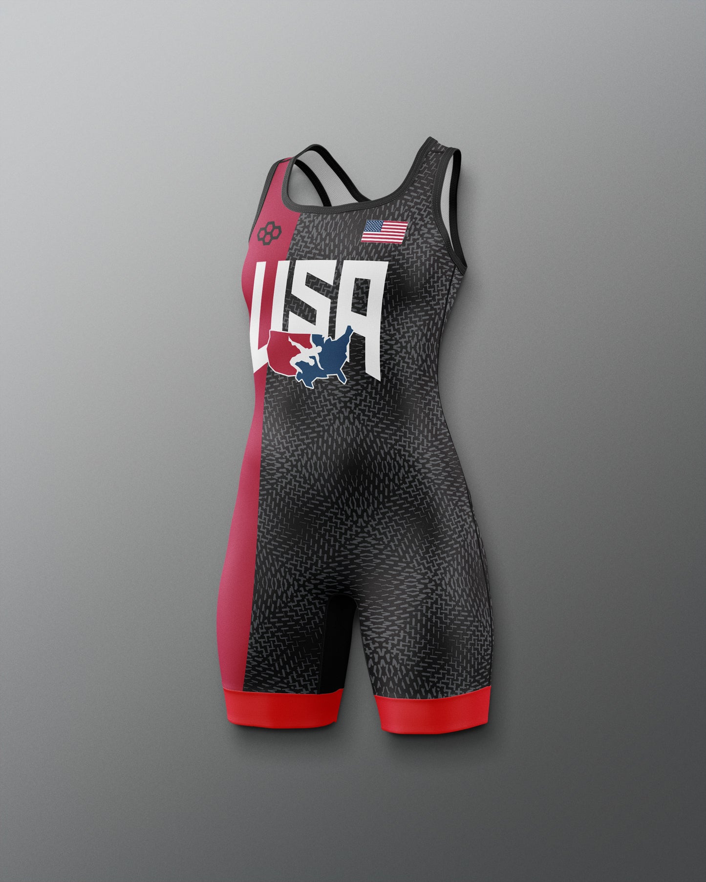 USA Dash Icon Girl's 2.0 Elite Singlet