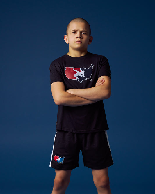 USAW Logo Youth Elite Super Soft T-Shirt
