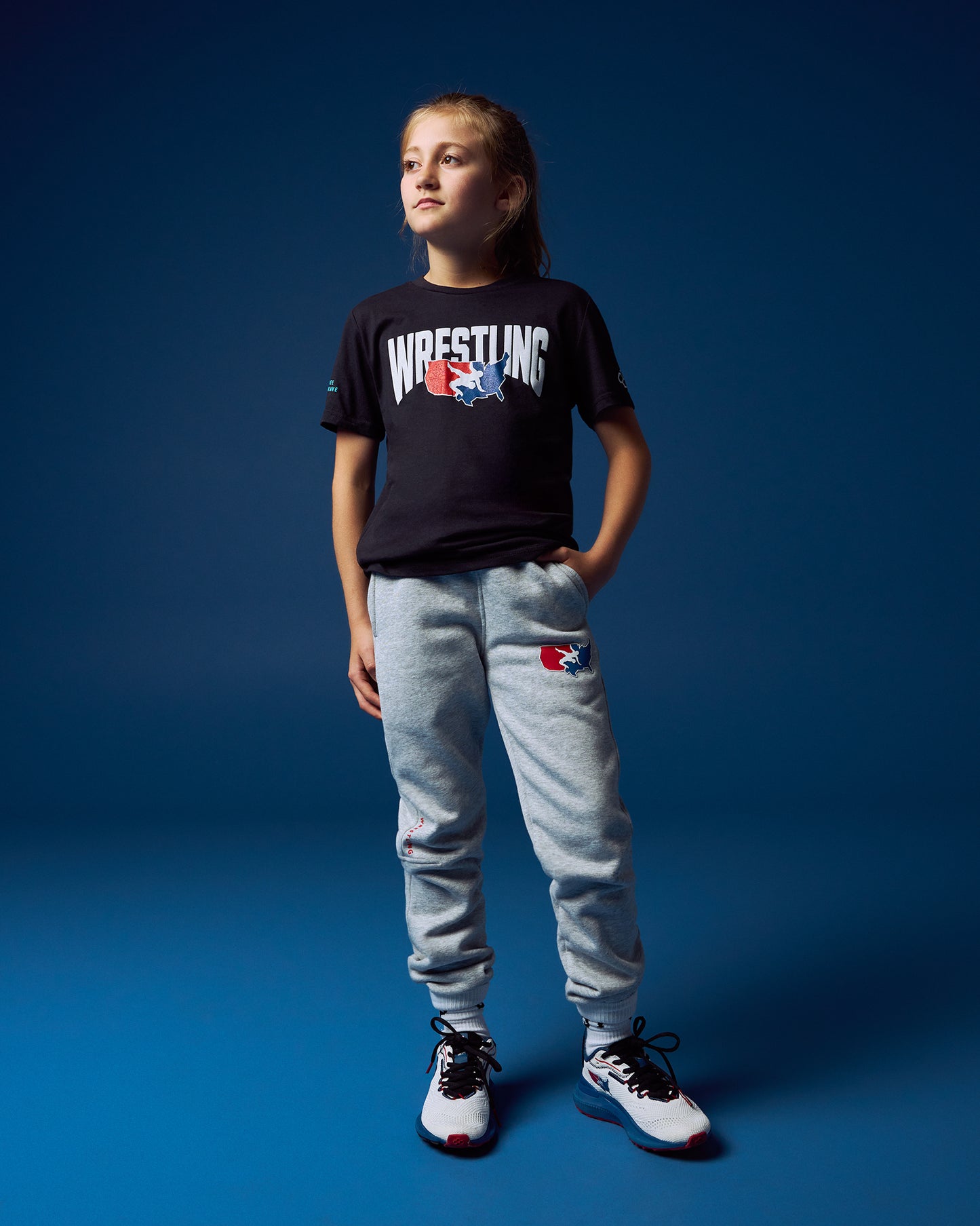 Wrestling Logo Youth Elite Super Soft T-Shirt