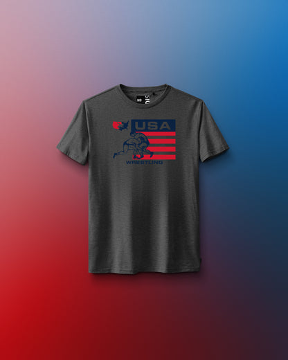 Classic USA Wrestling Youth Super Soft T-Shirt