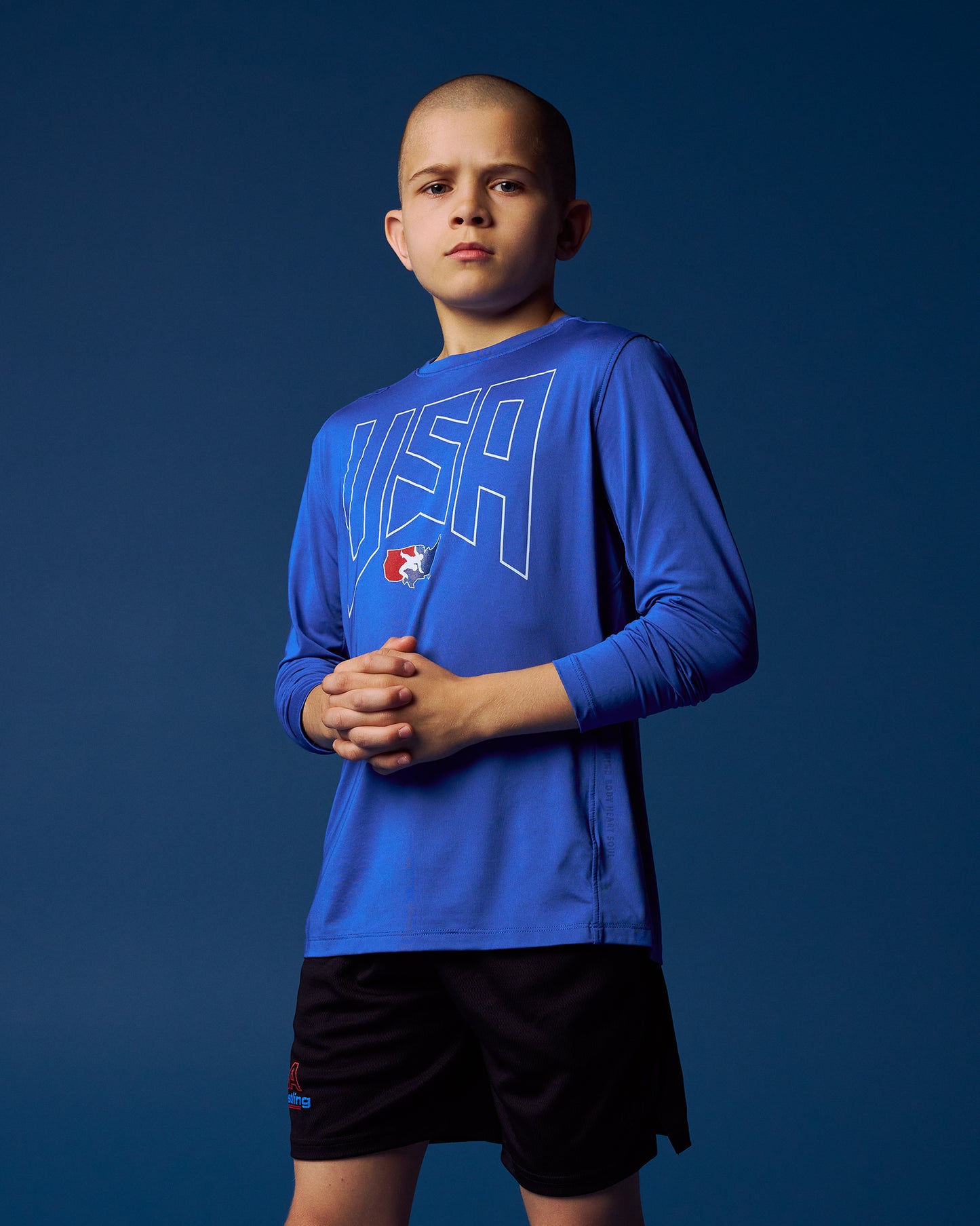 T-shirt USAW USA Youth Performance à manches longues