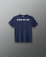 Back view of the navy RUDIS USA Wrestling Map Youth Elite Super Soft T-Shirt with white “A Way of Life” graphic.