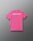 Back view of the pink RUDIS USA Wrestling Map Youth Elite Super Soft T-Shirt with white “A Way of Life” graphic.