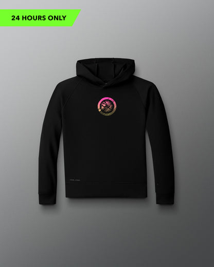 Sweat à capuche UWW Abstract Emblem pour jeunes, sensation de fraîcheur