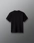 Black t-shirt on a gray background