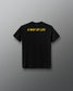 Back of the RUDIS Batman Icon Youth Elite Super Soft T-Shirt in black with yellow A WAY OF LIFE graphic across the shoulders.