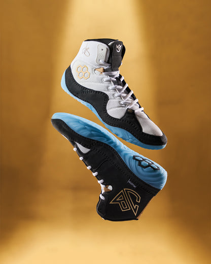 JB1 Youth Wrestling Shoes - ALLISEEISGOLD ICE