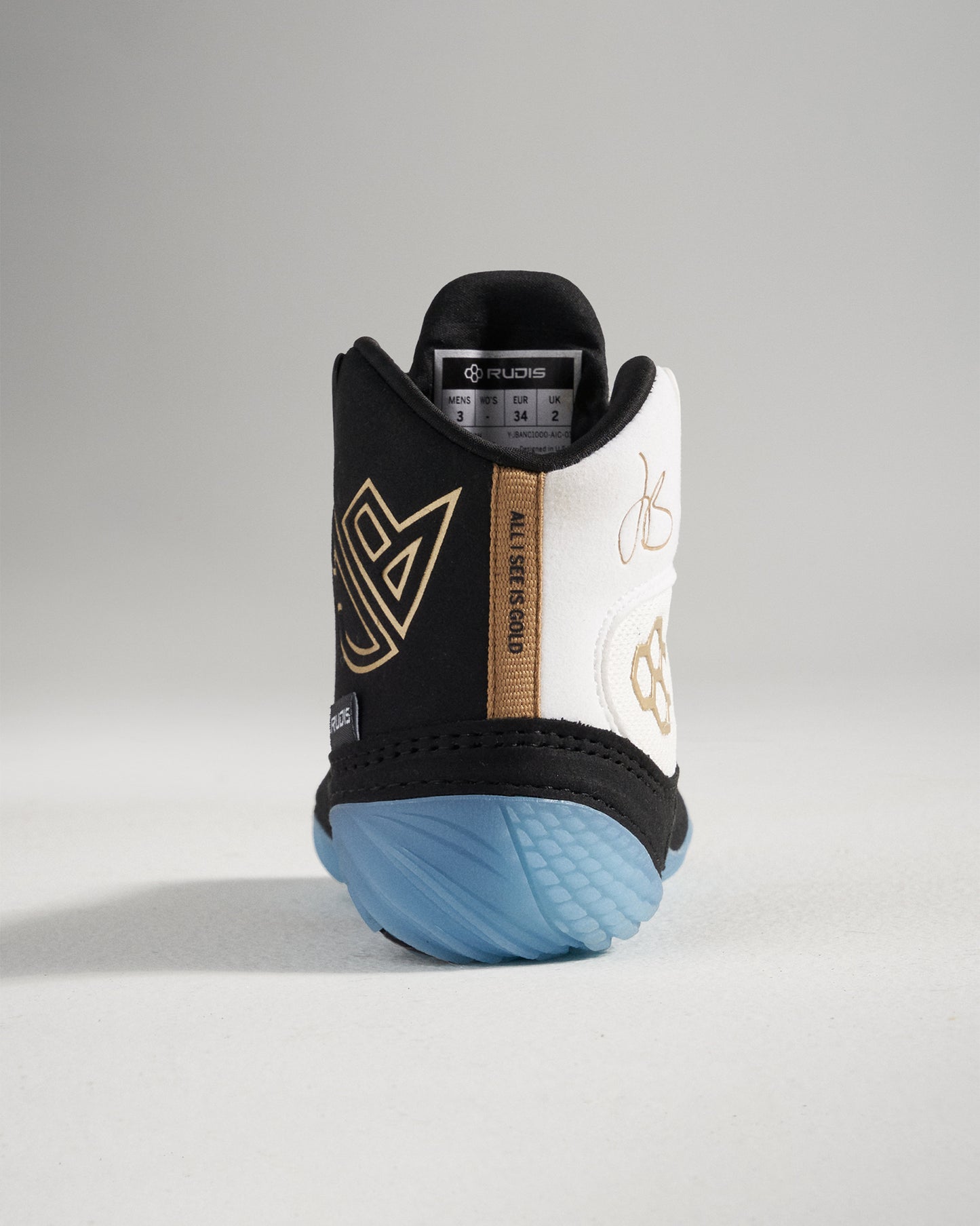 JB1 Youth Wrestling Shoes - ALLISEEISGOLD ICE