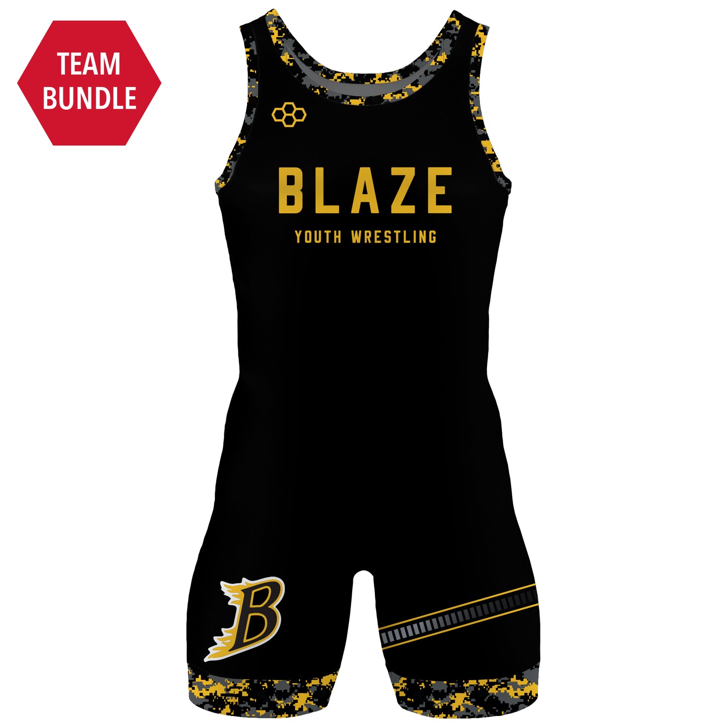 Elite Singlet-Men's--Burnsville Blaze Team Store