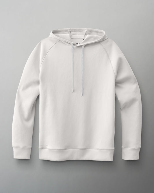 Sweat à capuche RUDIS COOL-FEEL - Gris lunaire