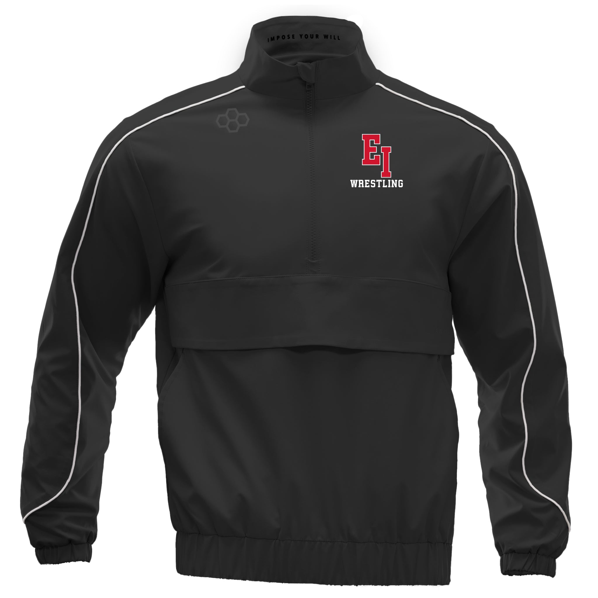 1/4 Zip WindbreakerUnisexEast Islip Wrestling Team Store RUDIS