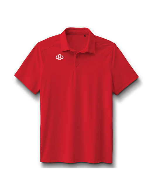 RUDIS Go-To Hex Polo - Red