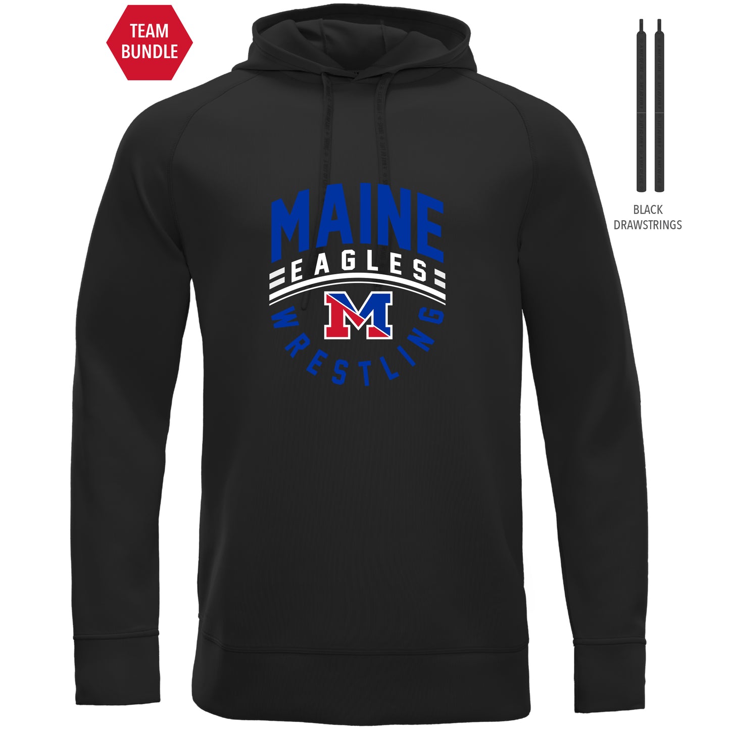 Cool-Touch Hoodie-Unisex--Maine Eagles
