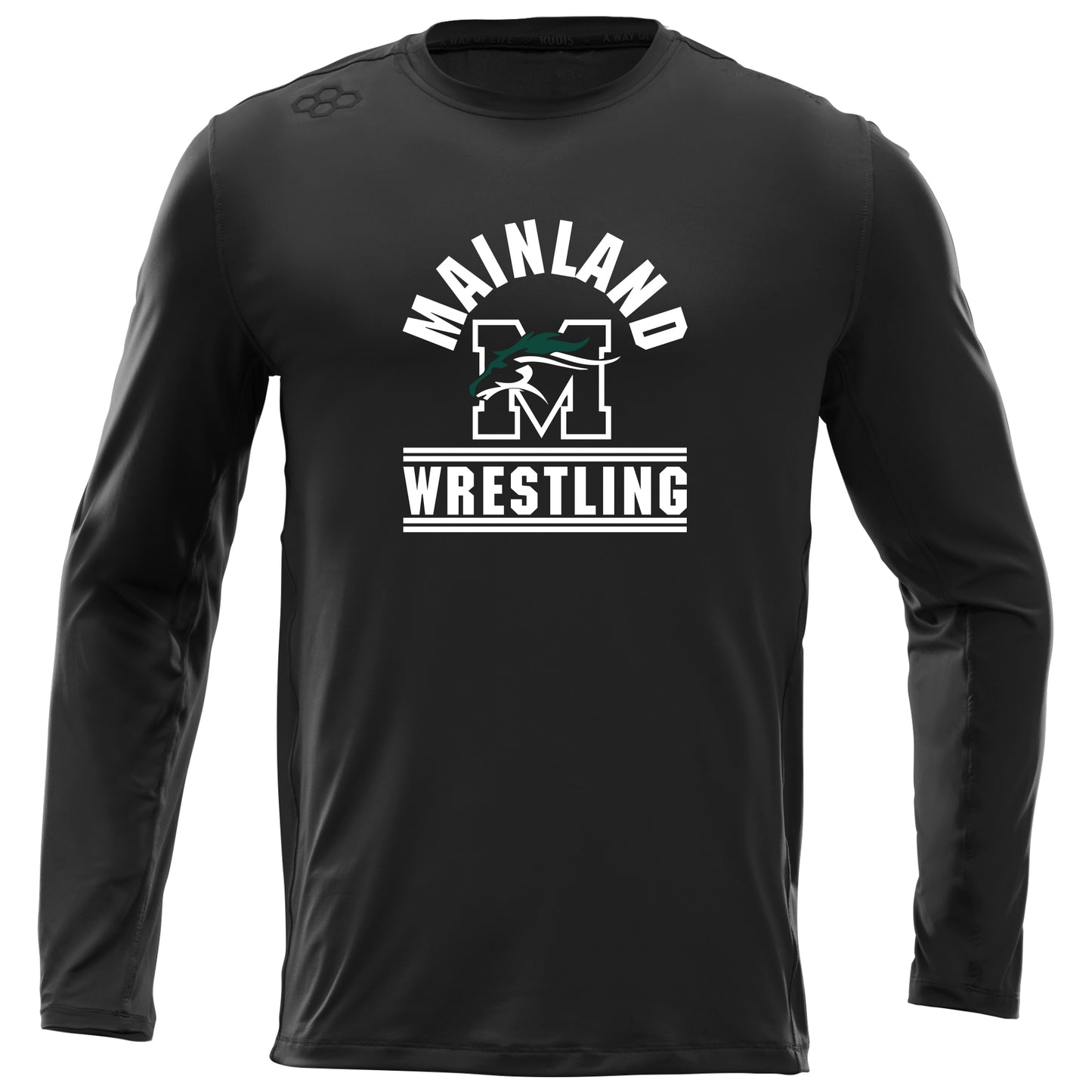 Performance LS T-Shirt-Unisex--Mainland Jr. Wrestling Club Team Store Black